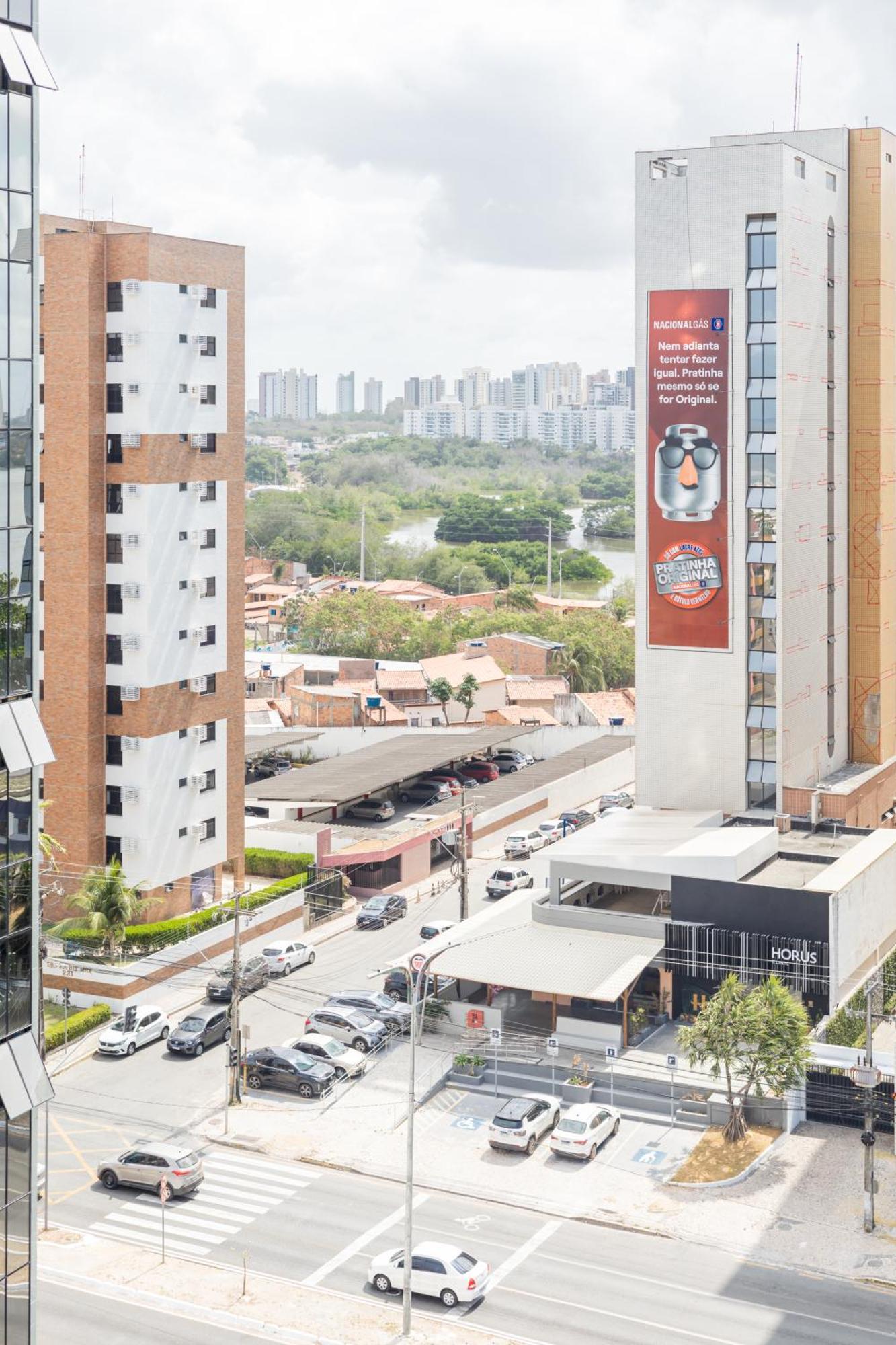 Vista Mar E Lagoa - Cozinha E Frigobar - Apartamento Flat Proximo A Praia Sao Luis  Bagian luar foto