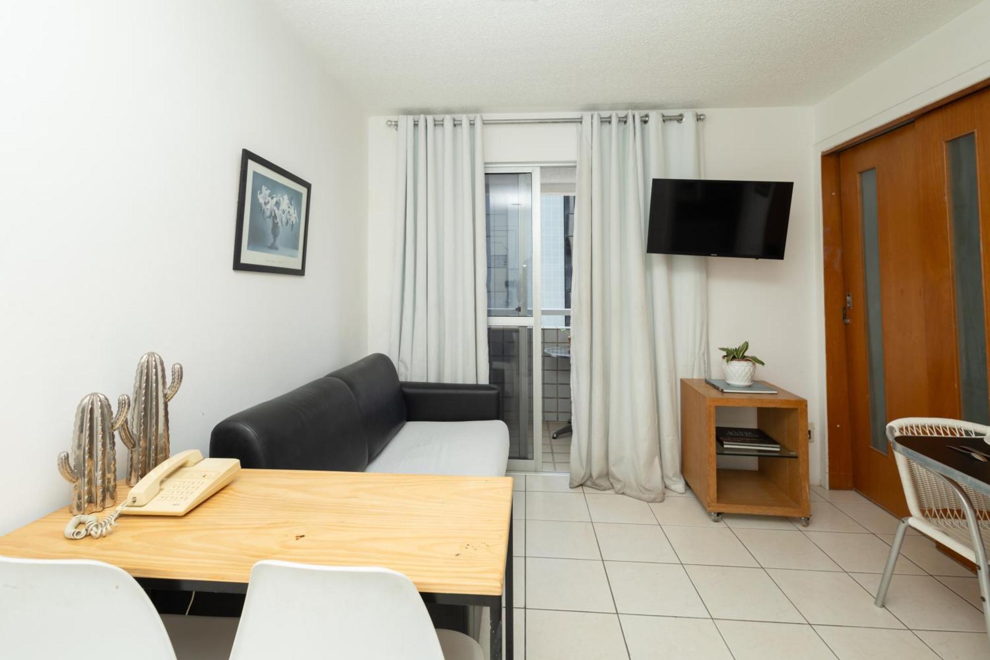 Vista Mar E Lagoa - Cozinha E Frigobar - Apartamento Flat Proximo A Praia Sao Luis  Bagian luar foto