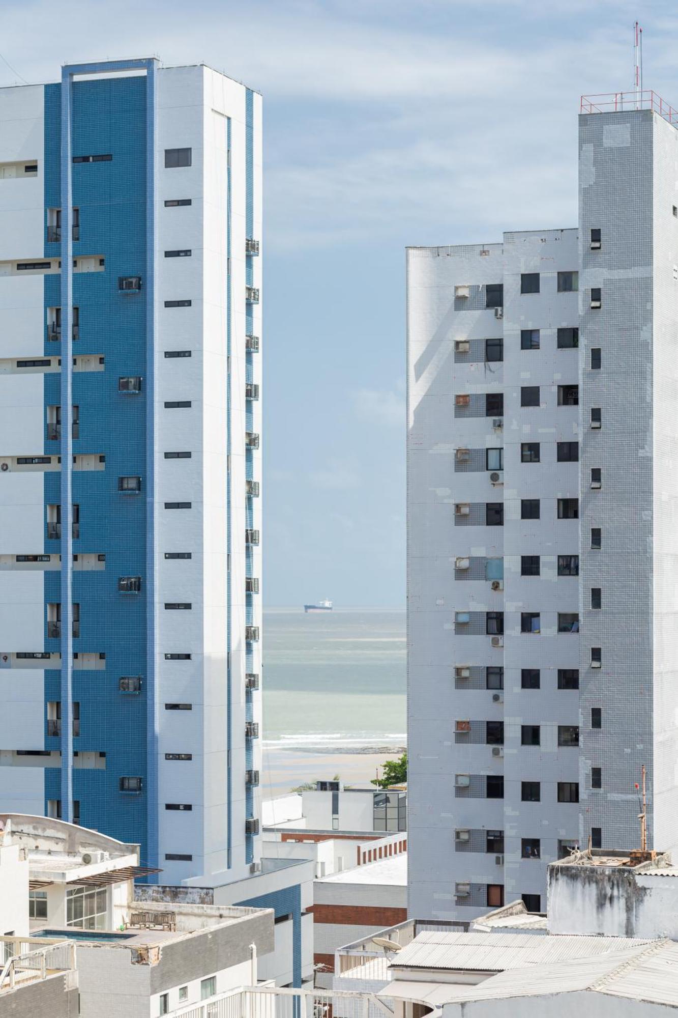 Vista Mar E Lagoa - Cozinha E Frigobar - Apartamento Flat Proximo A Praia Sao Luis  Bagian luar foto