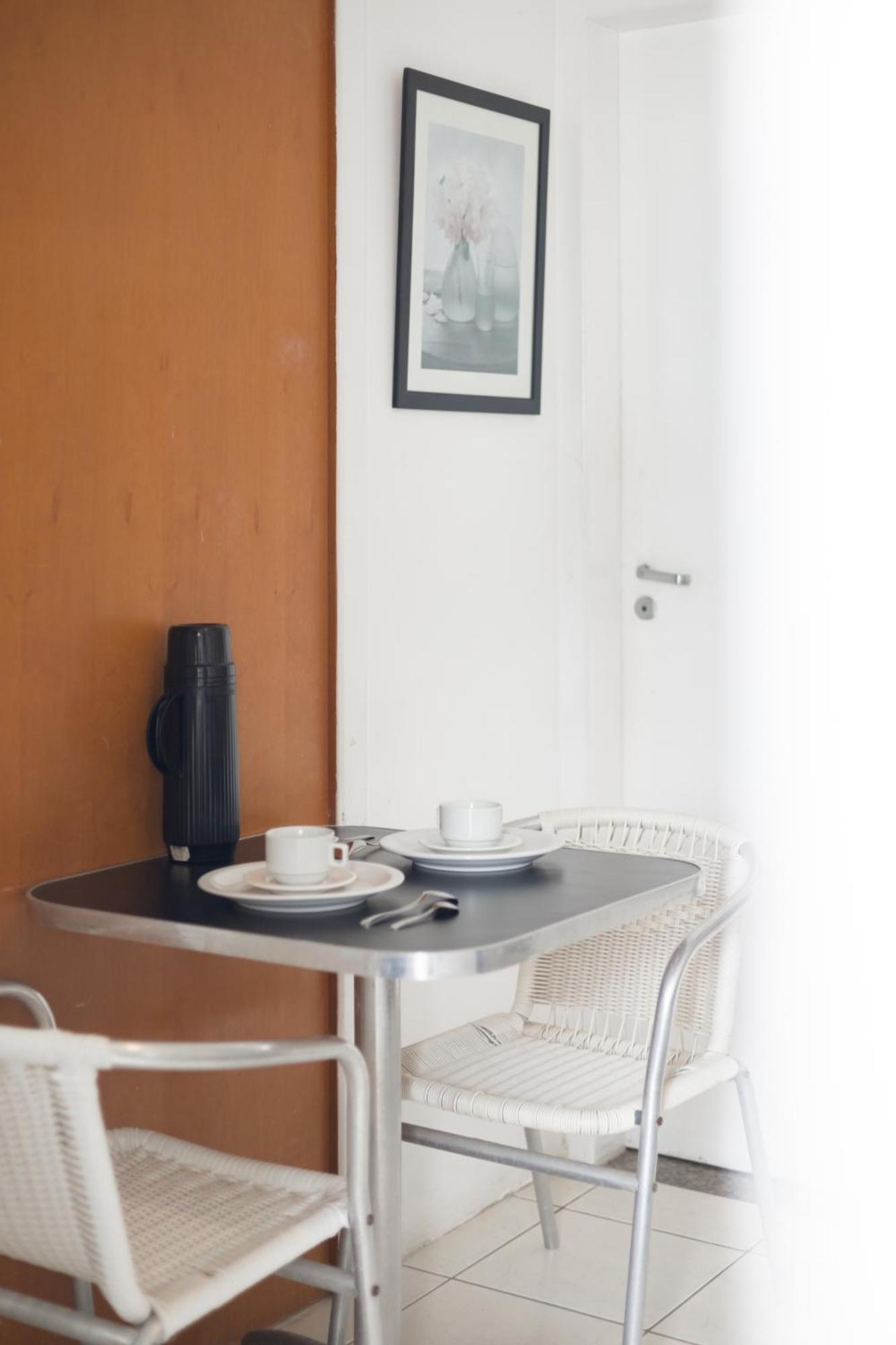 Vista Mar E Lagoa - Cozinha E Frigobar - Apartamento Flat Proximo A Praia Sao Luis  Bagian luar foto